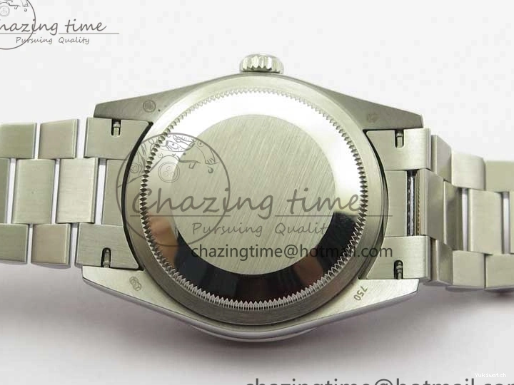 President Dial Crystal SS White Crystal Bracelet MOP on Best SS 128239 Edition Day-Date 36mm Marker A2836 BP 0117